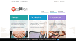 Desktop Screenshot of medifina.com
